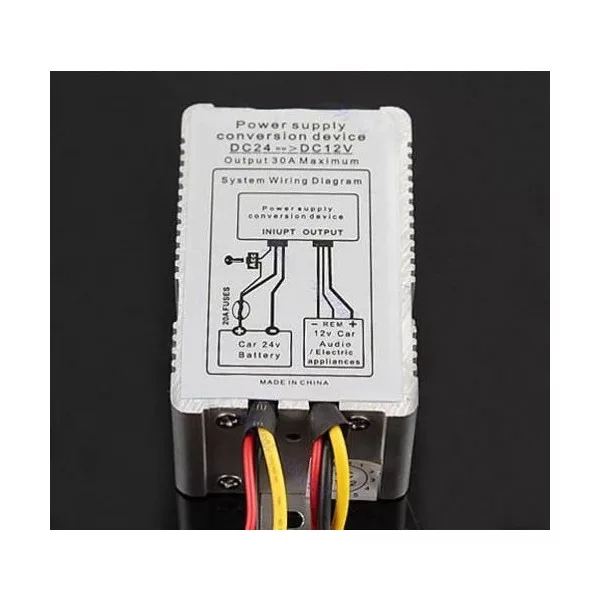 24V-12V Feszültség Átalakító Járművekhez és Elektronikai Eszközökhöz