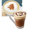 Latte Art Barista Sablon, Kávé Díszítő Sablon, Kreatív Ital Dekorációhoz