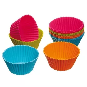   Szilikon muffin sütőforma – tapadásmentes sütéshez és könnyű tisztításhoz