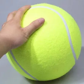   Óriás teniszlabda kutyajáték, 24 cm átmérőjű interaktív kutyafoglalatosság