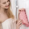 Talpmasszírozó csúszásgátló rózsaszín relaxációs lábápoló eszköz