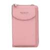 Kisméretű női crossbody táska, Rózsaszín divatos kiegészítőként