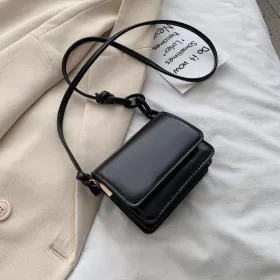   Crossbody Szabadidős Női Táska Fekete, Praktikus és Stílusos Válltáska Mindennapi Használatra
