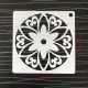 Mandala stencil készlet, 48 darabos rajzsablon csomag kreatív alkotáshoz