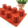Canelé sütőforma szilikonból - süteménykészítéshez
