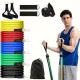 11 darabos Edzőszalag Szett - Otthoni és Fitnesztermi Edzéshez
