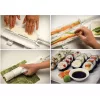Sushi Készítő Szett - Teljes Konyhai Kiegészítő a Tökéletes Házi Sushi Elkészítéséhez