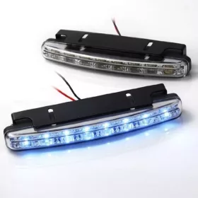   8 LED DRL nappali menetfény autókhoz – energiatakarékos és stílusos világítás