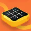 Szuper Tic Tac Toe hordozható utazó társasjáték gyermekeknek és családoknak