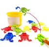 20 darabos Ugráló Békás Fidget Játék Élénk Színekben Stresszoldáshoz és Szórakozáshoz