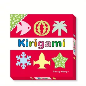   Színes Origami/Kirigami Kreatív Papírhajtogató Készlet Gyerekeknek Origami Művészethez
