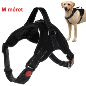   Légáteresztő és kényelmes kutyahám kis méretű kutyáknak (S-es méret)