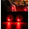 2 db Autóajtó LED Figyelmeztető Lámpa Biztonsági Jelzőfényhez
