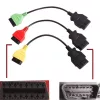 FiatEcuScan MultiEcuScan adapter 3 db kábel Motor, ABS, Légzsák, Szervókormány