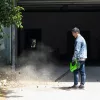 Lombfúvó akkumulátoros Greenworks G24AB 24v, 160km/h, akku és töltő nélkül