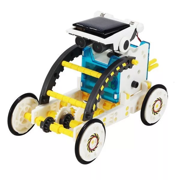 13 az 1-ben napelemes robot