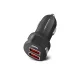 Esperanza autós gyorstöltő 36W, 2x USB-A, 18W