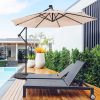 Függő napernyő 2,7 m
