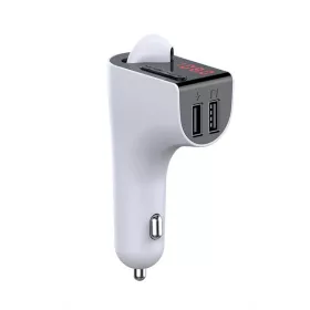   V14 2 az 1- ben autós headset és transmitter + 2 db USB + TF kártya GCH-303
