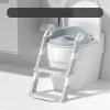 WC szűkítő létrával