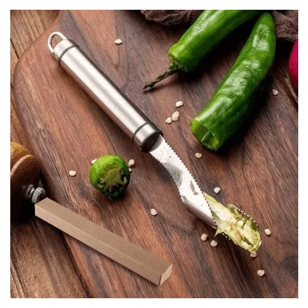 Paprika csumázó kés rozsdamentes acélból