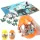 Dinós puzzle tojásban