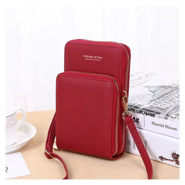 Cipzáros crossbody, női táska