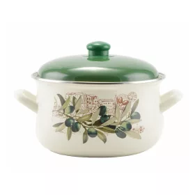 Oliva Zománcozott lábas 22 cm+fedő