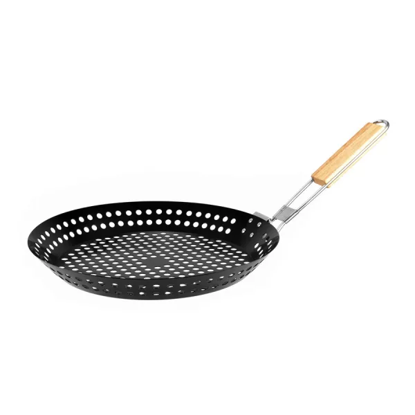 BBQ gesztenyesütő serpenyő 31*3,5 cm