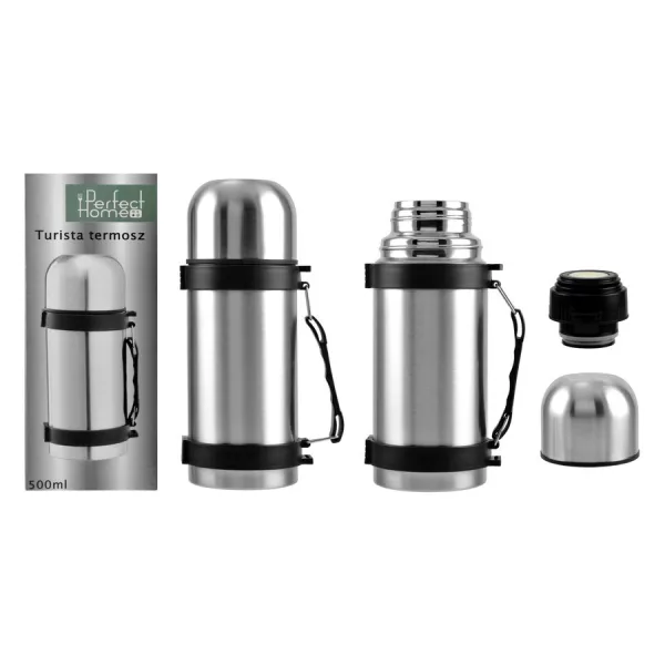 Perfect Home turista termosz, rozsdamentes, 500 ml, 14460