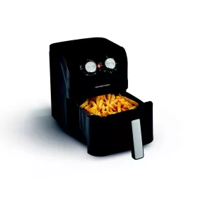   Maxx-world GOURMETMAXX forrólevegős fritőz mechanikus, matt fekete, 4L, 1400W