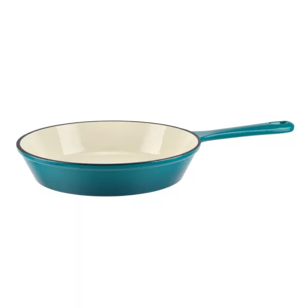 Perfect Home zománcozott öntöttvas serpenyő 24 cm türkizkék 17820