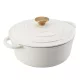 Perfect Home zománcozott öntöttvas lábas 20 cm, 2L, fehér