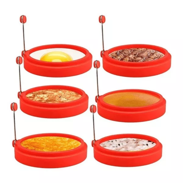 Tapadásmentes tojás és palacsinta készítő gyűrű