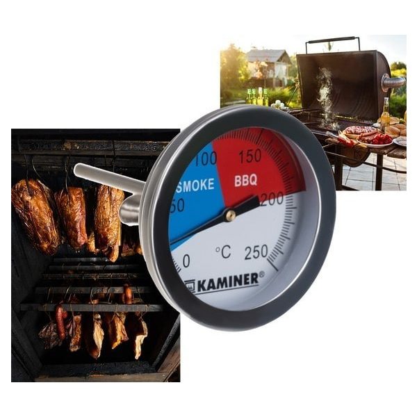 Kaminer Grill hőmérő - Praktikus BBQ hőmérővel