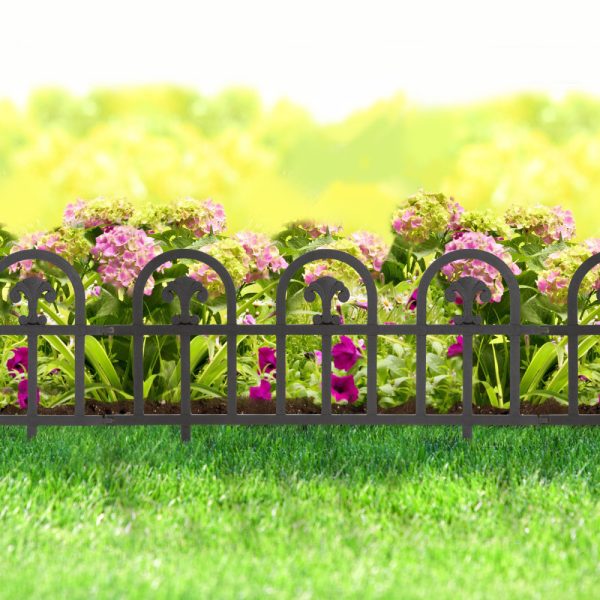 Virágágyás szegélykerítés - kerti dekoráció és növényvédelem