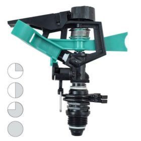   Vízszóró - Ferrestock SEC-CIR Fekete M1/2  - kemény műanyag