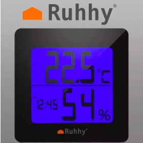 5 az 1-ben Hőmérséklet és páratartalommérő