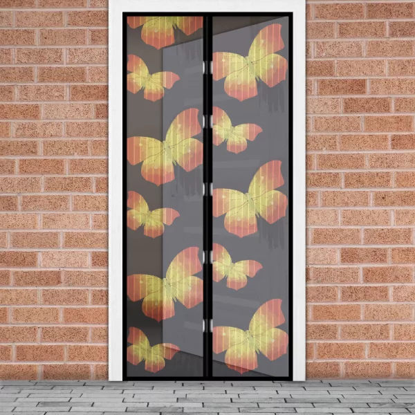 Garden of Eden Szúnyogháló függöny ajtóra - mágneses - 100 x 210 cm