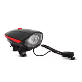   Wheel Zone Kerékpár lámpa elektromos kürttel - XPE LED - 400 mAh - 450 lm - IP55