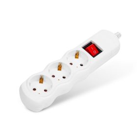   Delight Elosztó 3-as - szerelhető, kábel nélkül - kapcsolós