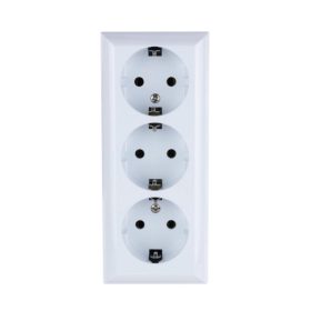   GAO 0312H Business Line IP20 3 férőhelyes földelt aljzat, 3 férőhelyes földelt csatlakozóaljzat, beltéri, 230 V~ / 50 Hz / 16 A,