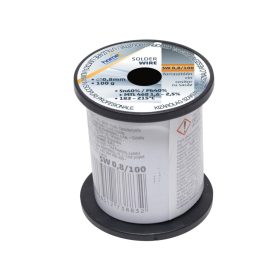   Home SW 0,8/100 forrasztóón, 0,8mm, 100g, európai gyártótól származó kiváló minőségű forrasztóón, összetétel: SN/PB: 60/40%, gya