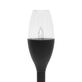   Home MX717 napelemes kerti lámpa, 12db-os display, műanyag, 2 db hidegfehér LED, kültéri, beltéri