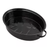 Nava 10-053-001 ovális zománcozott kacsasütő, 42 cm