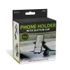 MNC tapadókorongos telefontartó autóba, fekete, 102 x 97 x 98 mm
