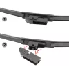 Carguard ablaktörlő 22"/55 cm, 10 db adapterrel