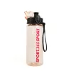 Family átlátszó műanyag sport kulacs 600 ml, 3 színben