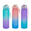 Family sport kulacs 750 ml, opálos, kék-lila színátmenetes