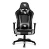 BeMaDa gamer szék derék- és fejpárnával, szürke